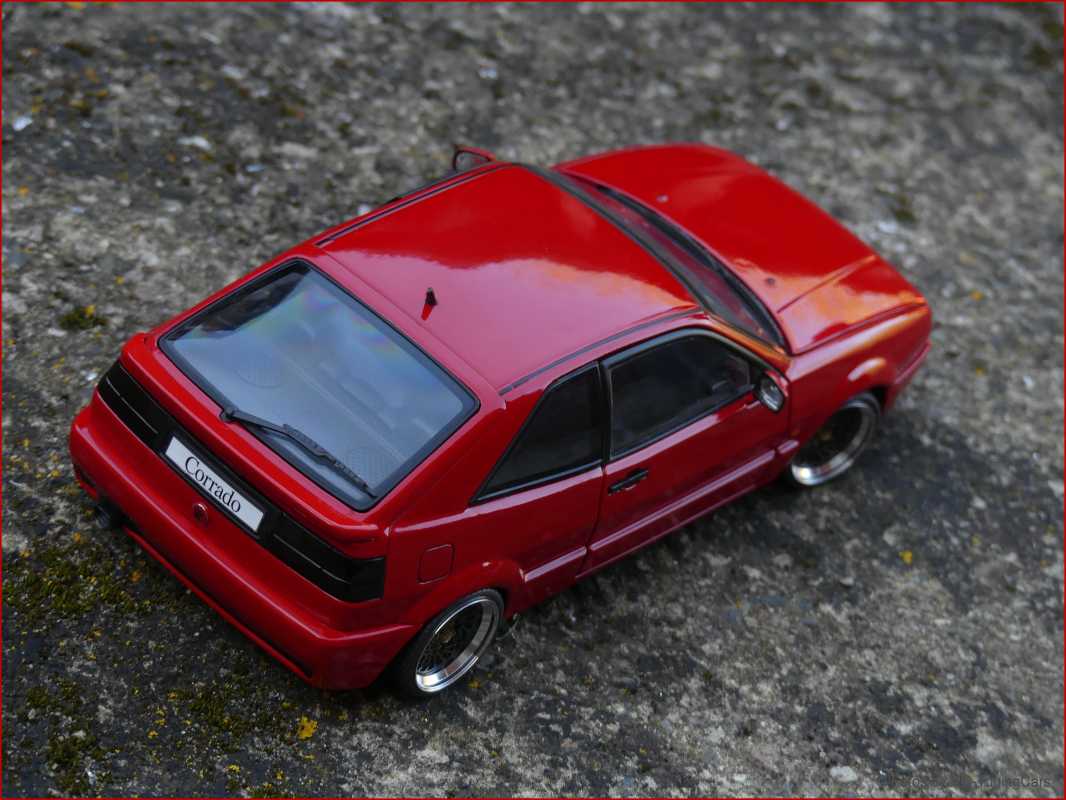 1:18 VW Corrado VR6 "Tornado RED Edition" + Alufelgen inkl. OVP